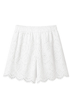 Pantaloncini in Cotone Sangallo