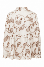 Camicia con Ricami Paisley