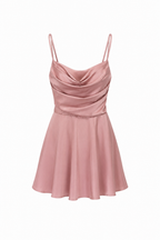 Abito Mini in Satin