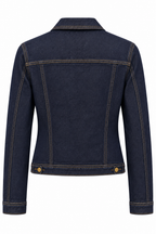 Giacca in Denim Indaco Scuro