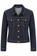 Giacca in Denim Indaco Scuro