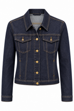 Giacca in Denim Indaco Scuro
