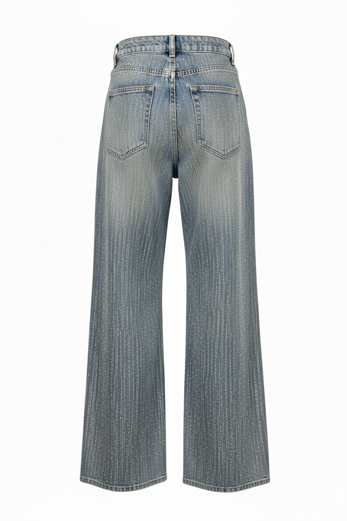 JEANS FULL STRASS