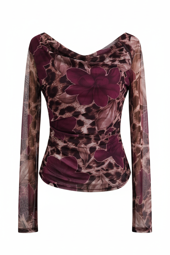 FLORA TULLE TOP