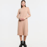 ABITO MIDI VISCOSA SM CAMEL