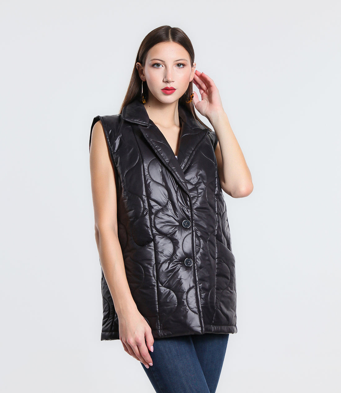 GILET IN ECOPIUMA