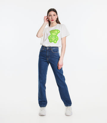 T-SHIRT ORSO SM LIME