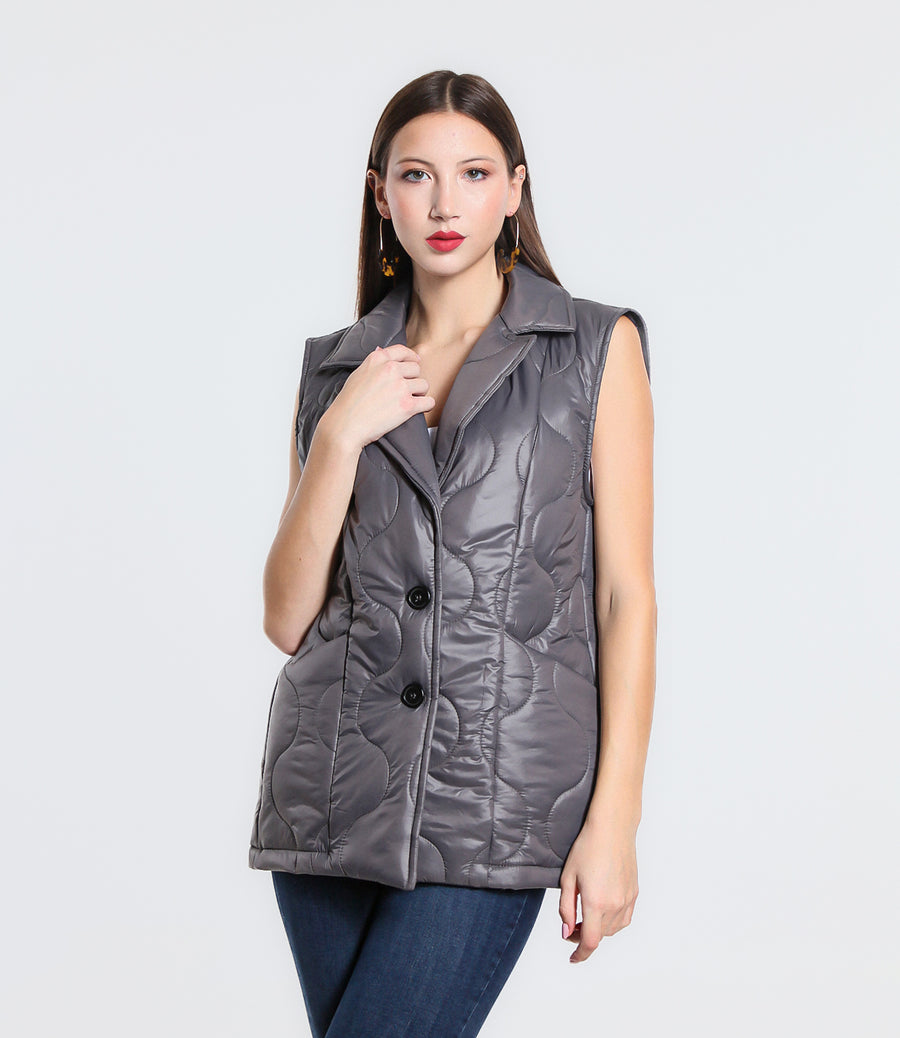 GILET IN ECOPIUMA