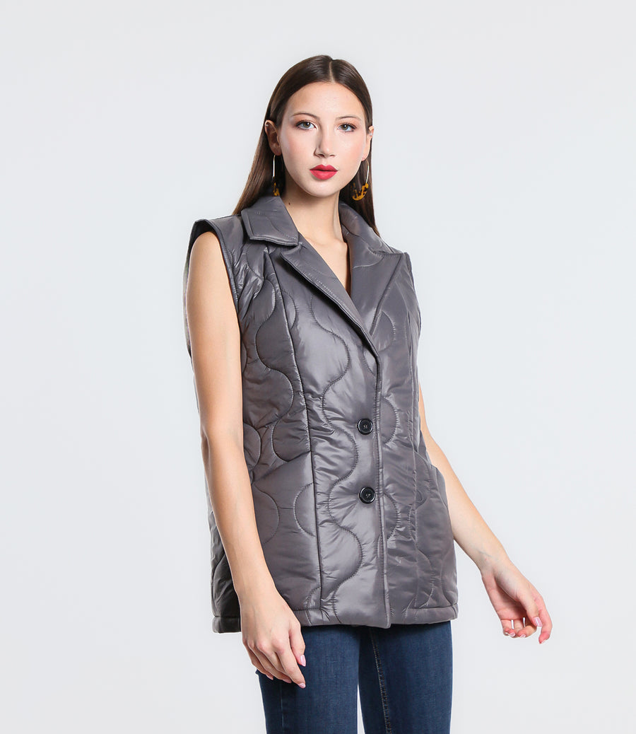 GILET IN ECOPIUMA