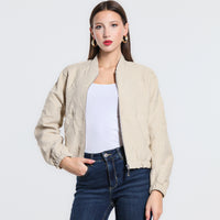 BOMBER FLOWER SM CREMA