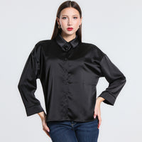 CAMICIA OTTAGON BASIK SM NERO