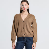 CARDIGAN BOTTONE METALLO SM CAMEL