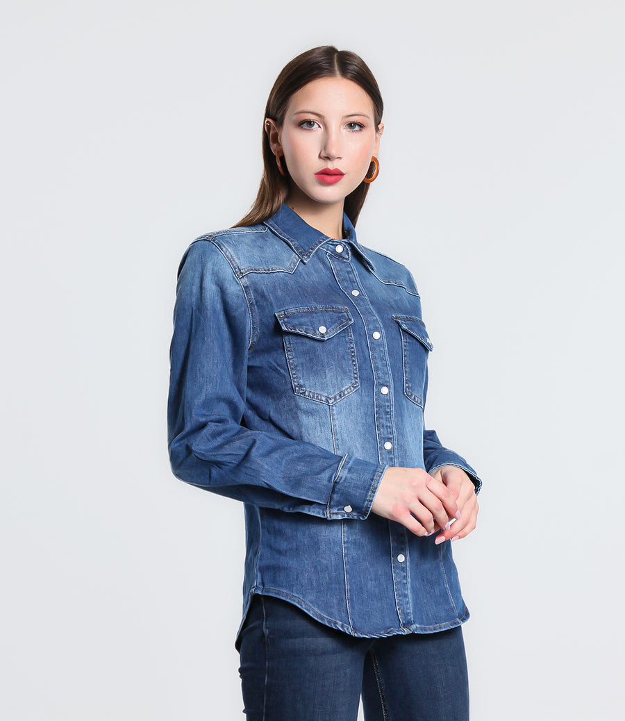 CAMICIA JEANS L DENIM