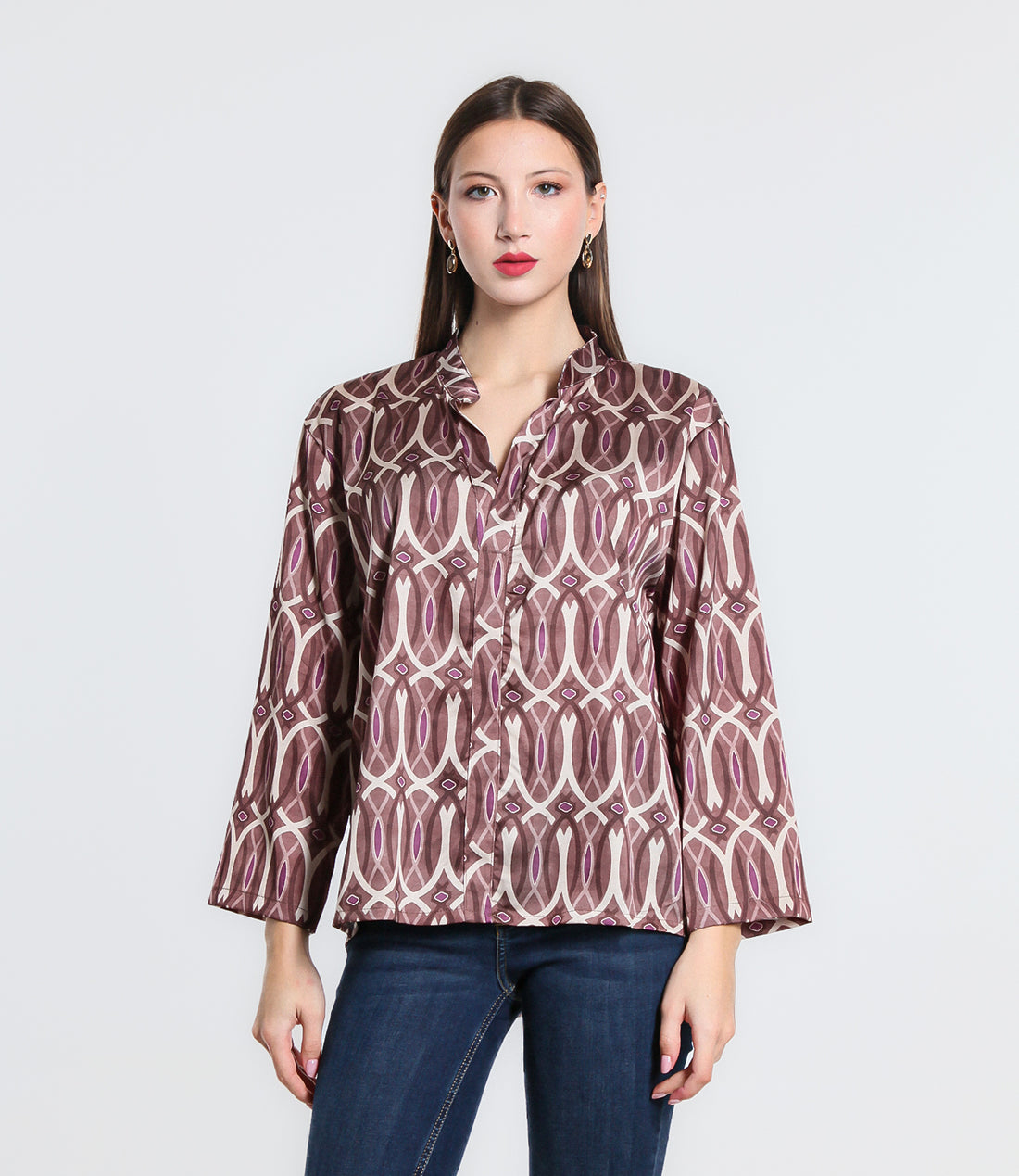 BLUSA VINTAGE SM FANGO