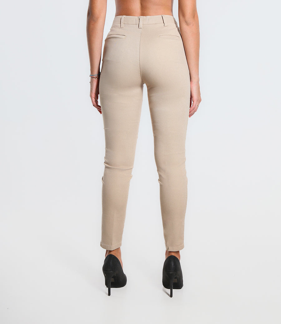 PANTALONE CHINO L BEIGE