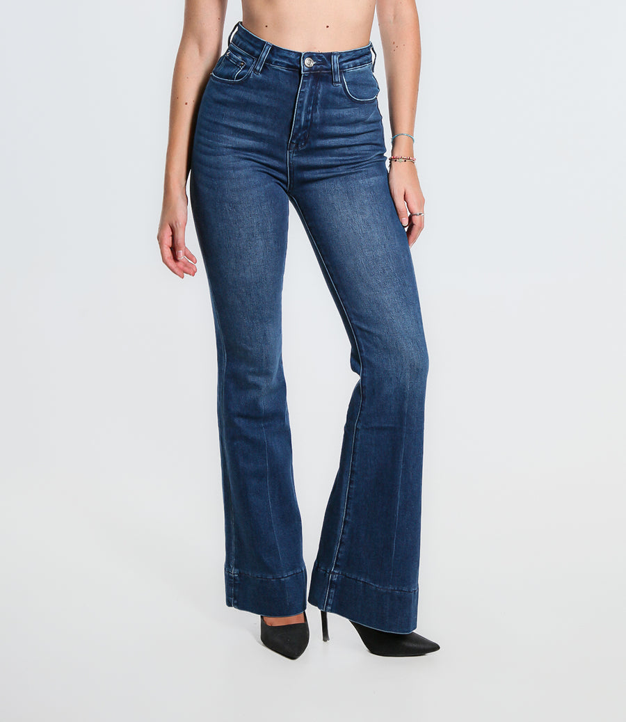 JEANS ZAMPA M BLU