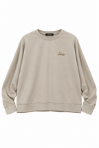 Felpa Girocollo Oversize "Love"