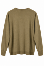 Maglione Girocollo Oversize in Maglia