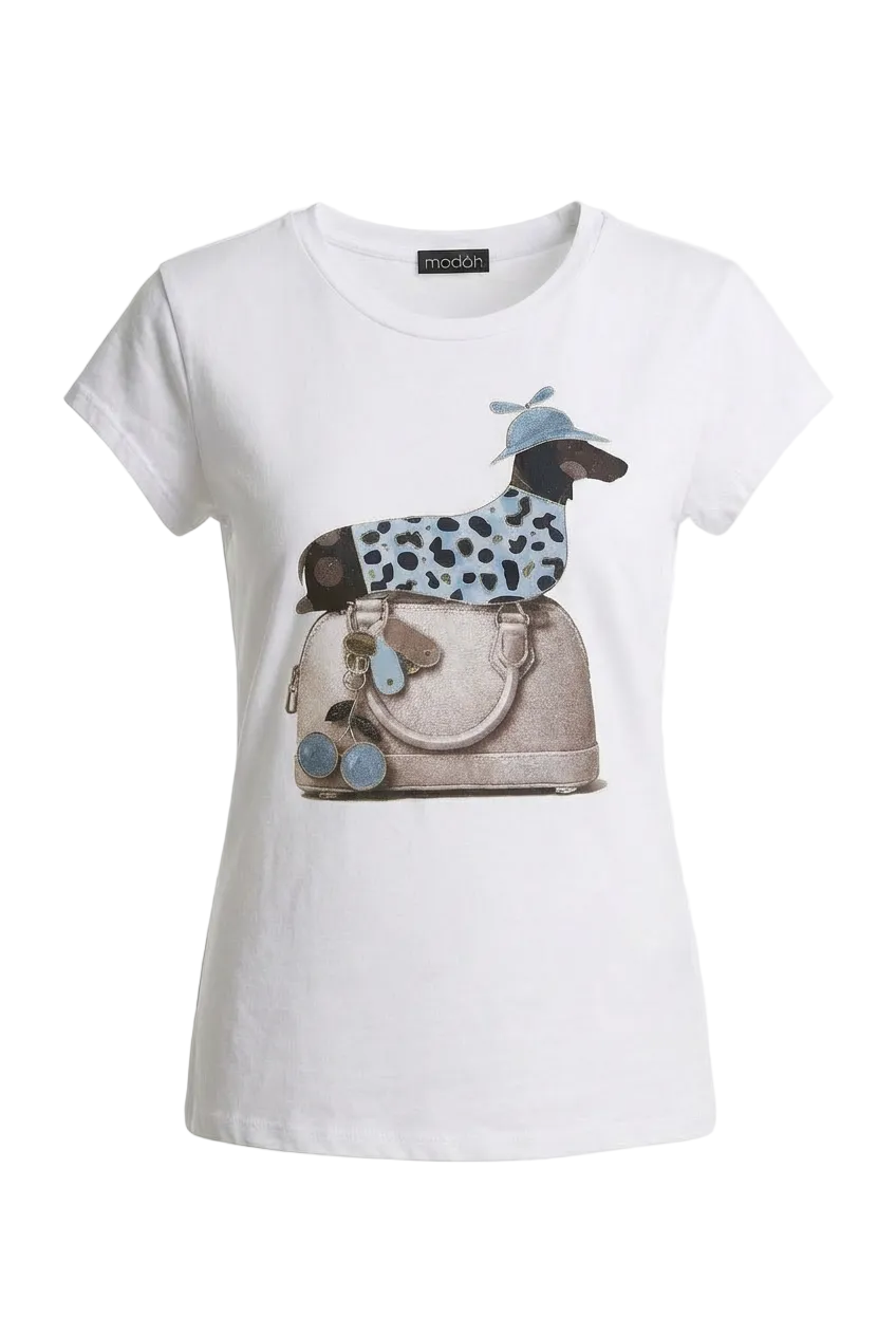 T-shirt Glamour Pup
