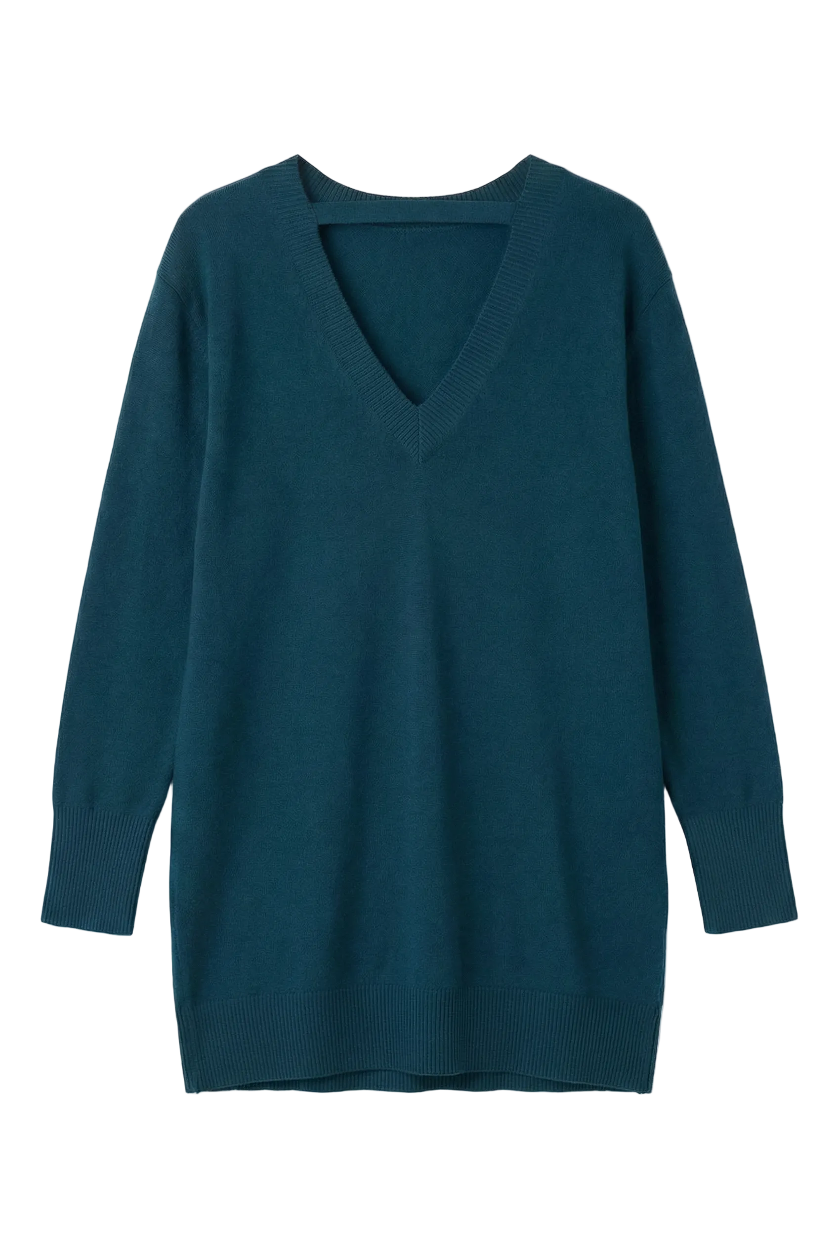 Maglione con scollatura a V sul retro