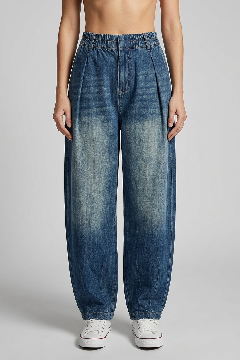 BALLOON FIT JEANS