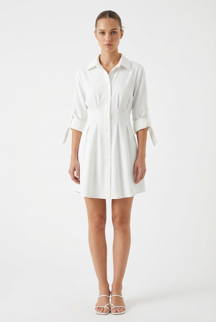 Abito Chemisier Bianco