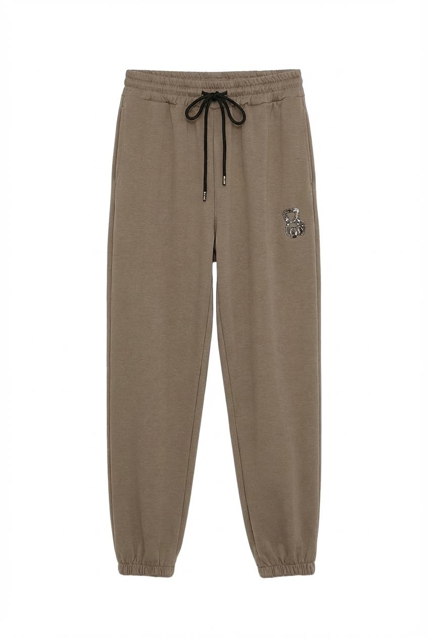Jogger with Teddy Bear Detail