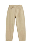 Beige Mom Fit Jeans
