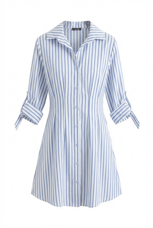 Vestito Chemisier a Righe