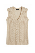MOHAIR KNIT VEST