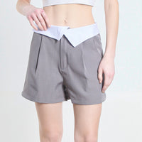 SHORTS PREPPY STYLE GRIGIO