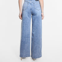 PANTALONE PALAZZO DENIM PENCE L