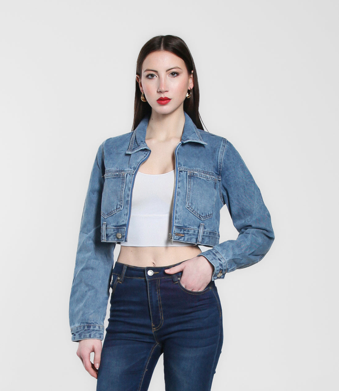 GIUBBINO DAY DENIM M DENIM