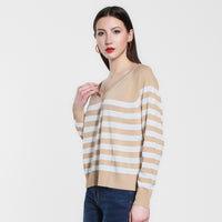 MAGLIA RIGA SM BEIGE