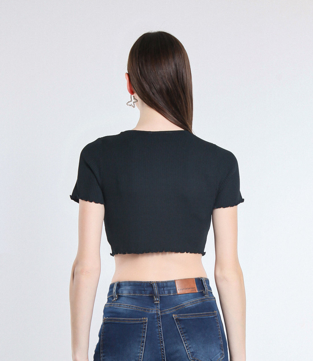 MAGLIA CROPPED VISCOSA