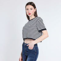 MAGLIA CROPPED VISCOSA