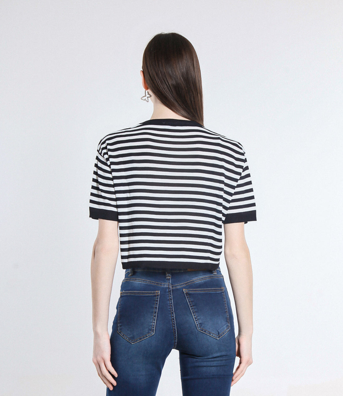 MAGLIA CROPPED VISCOSA