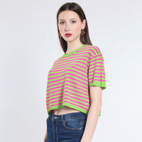 MAGLIA CROPPED VISCOSA