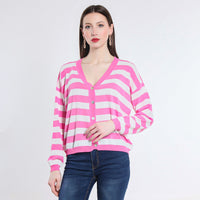 CARDIGAN RIGA VISCOSA SM ROSA