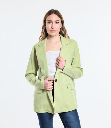 BLAZER DENIM SM LIME