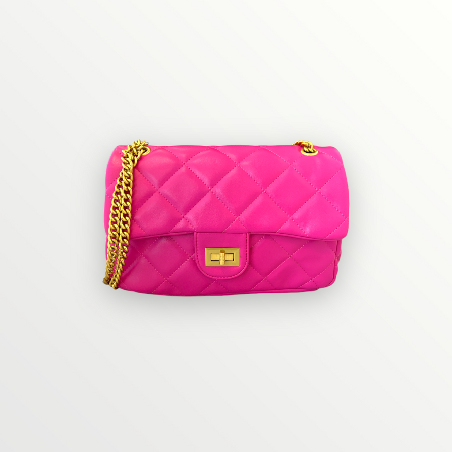 DILETTA MEDIUM BAG FUCSIA