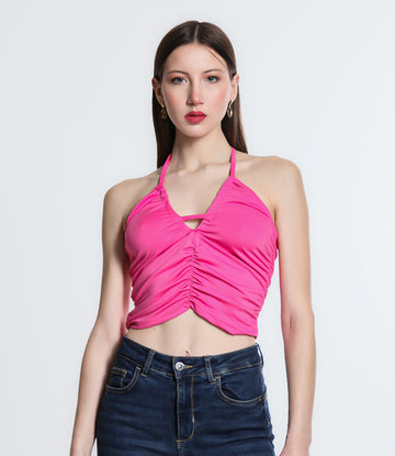 TOP DISCO SM FUCSIA